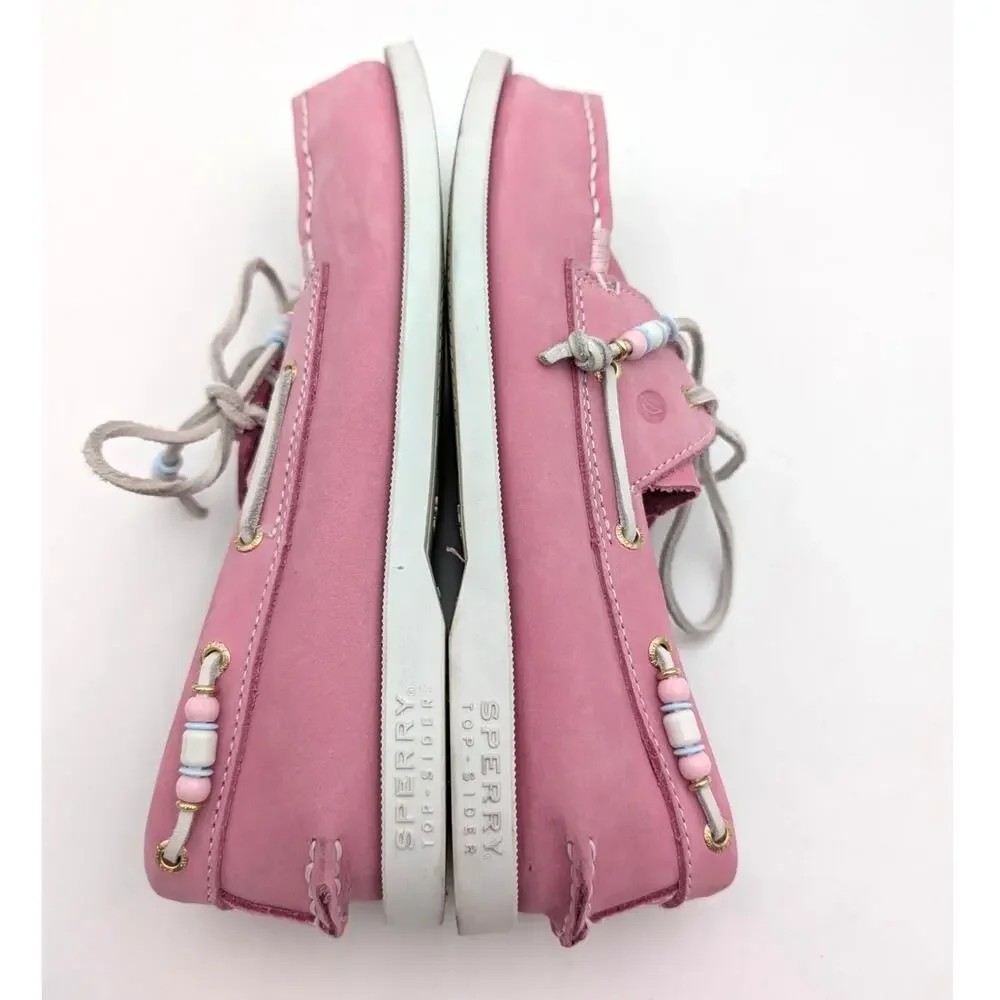 Sperry Authentic Original 2-Eye Boat Shoes Big Kid Mauve Size US5M EU37